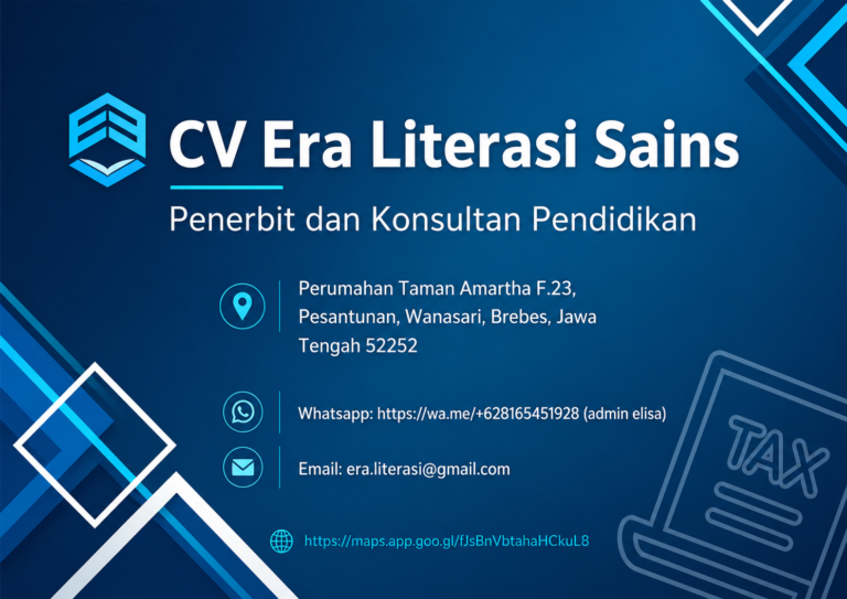 CV Era Literasi Sains; Eranya Publikasi